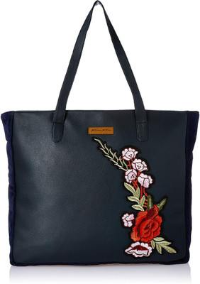 Kanvas Katha Tote(Blue)