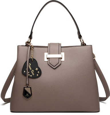 

Diana Korr Hand-held Bag(Grey, Black), Black;grey