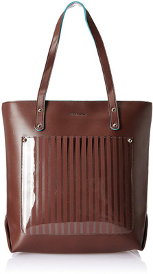 

Kanvas Katha Tote(Brown)