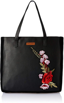 

Kanvas Katha Tote(Black)
