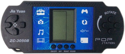 

DCS PARI Hand Held Battery Operated Pop Station Fun Brick Game Handheld Gaming Console(Black)