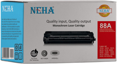NEHA 88A TONER CARTRIDGE Single Color Ink Toner(Black)