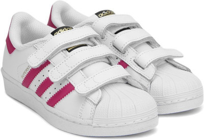 

ADIDAS ORIGINALS Boys & Girls Velcro Casual Boots(White, Ftwwht/bopink/ftwwht