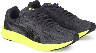 

Puma Boys & Girls Lace Running Shoes(Grey, Asphalt-puma black