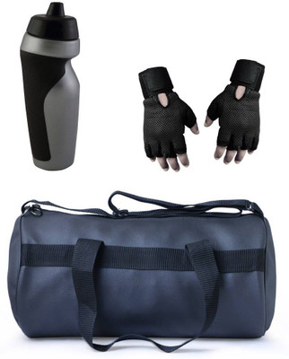

Vellora Gym Bag And Gym Glove With Sipper Penguin Wrist Support Combo Gym & Fitness Kit