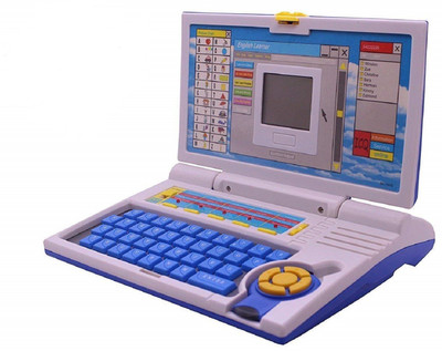 

Oddclick English Learner Kids Educational Laptop Comes with mouse,20 activities and games in it. Best for growing kids and best way to learn something with graphics.(Multicolor)