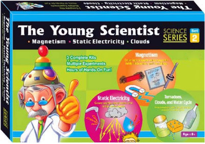 

Bonkerz THE YOUNG SCIENTIST SERIES 2, Magnetism, Static Electricity & Clouds Educational Kit For Kids(Multicolor)