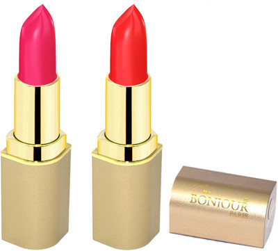 

Bonjour Paris Creamy matte lipstick M4(red, pink, 8 g)