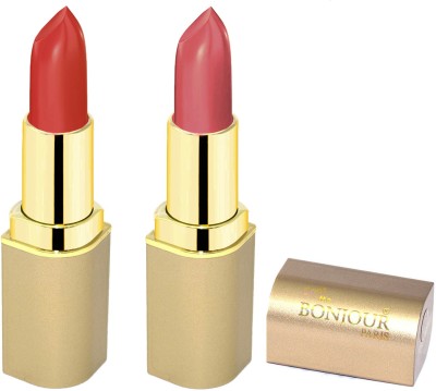 

Bonjour Paris Creamy Matte Lipsticks E14(nude, mauve, 8 g)