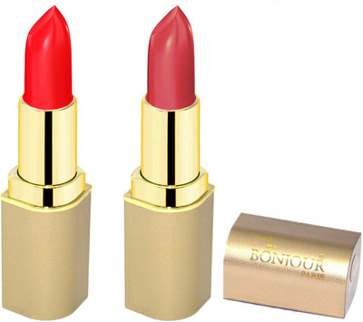 

Bonjour Paris Creamy matte lipstick O1(mauve, red, 8 g)