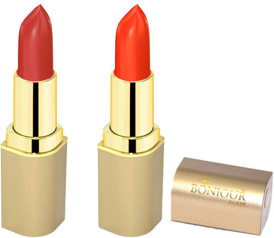 

Bonjour Paris Creamy matte lipstick I10(orange, mauve, 8 g)