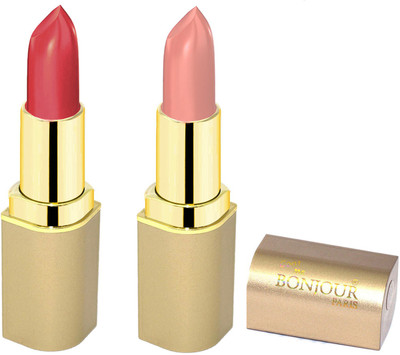 

Bonjour Paris Creamy Matte Lipsticks D11(nude, mauve, 8 g)