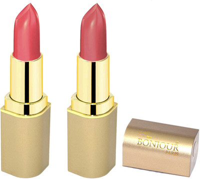 

Bonjour Paris Creamy Matte Lipsticks E9(nude, mauve, 8 g)
