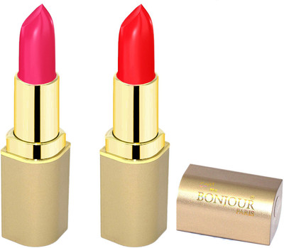 

Bonjour Paris Creamy matte lipstick P1(red, pink, 8 g)