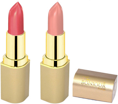 

Bonjour Paris Creamy Matte Lipsticks D10(nude, mauve, 8 g)