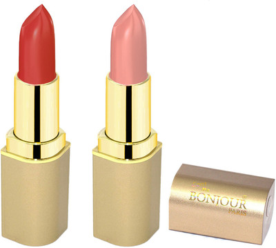 

Bonjour Paris Creamy Matte Lipsticks D15(nude, mauve, 8 g)