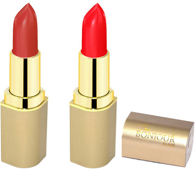 

Bonjour Paris Creamy matte lipstick P3(red, mauve, 8 g)
