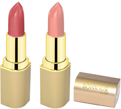 

Bonjour Paris Creamy Matte Lipsticks D1(nude, nude, 8 g)