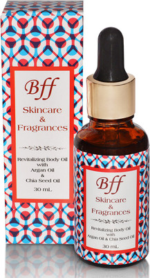 

Bff Revitalizing Body Oil With Moroccan Argan Oil, Jojoba Oil and Chia Seed Oil(30 ml)