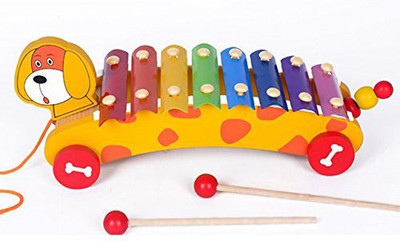 

Shopat7 Attractive 8 Notes Dog Musical Instrument Featured Xylophone For Kids(Multicolor)