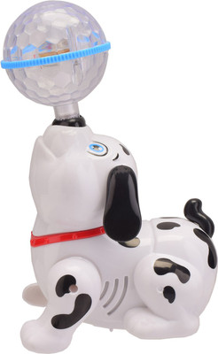 

Aarushi Dancing Dog with Musical Flashing Lights(Multicolor)