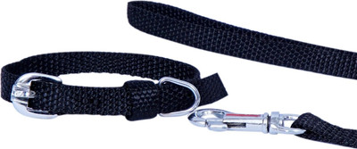 

Sicons Dog Collar & Leash(, Black Color