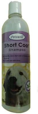 

PETSWILL short coat shampoo 500ML Conditioning ALOVERA Dog Shampoo(500 ml)