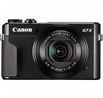 Canon Powershot G7 X Mark ii Point and Shoot Camera(20.1 MP, 4.2x Optical Zoom, 4.2x Zoom Digital Zoom, Black)