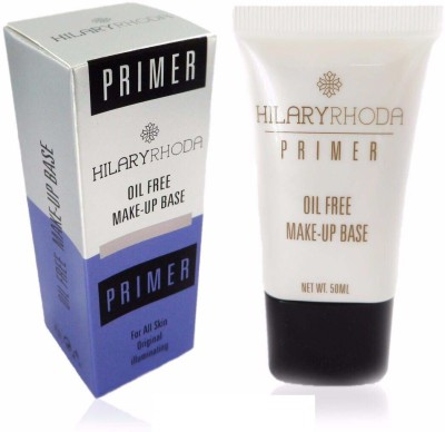 

Hilary Rhoda Pre-Makeup Lotion Oil Free Makeup Base Primer For All Skin Types Original Illuminating Primer - 50 ml(HR-P01)