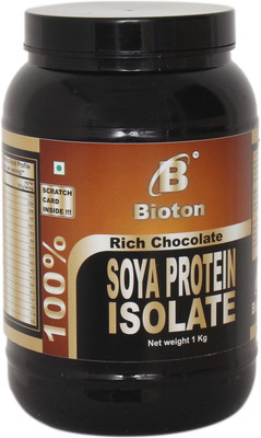 

Bioton 100 % Soya Protein ISOLATE Plant-Based Protein(1 kg, Rich Chocolate)