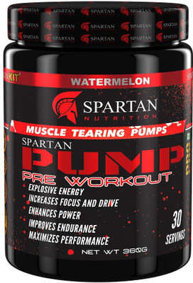 

Spartan PUMP PRO (Pre work out) Protein Blends(360 g, Watermelon)