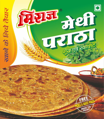 miraj Ready To Eat Methi Paratha Combo Pack (4*4PCS) 1 kg