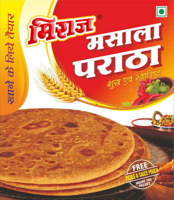 miraj Miraj's Ready To Eat Masala Paratha Combo Pack (4*4PCS) 1 kg