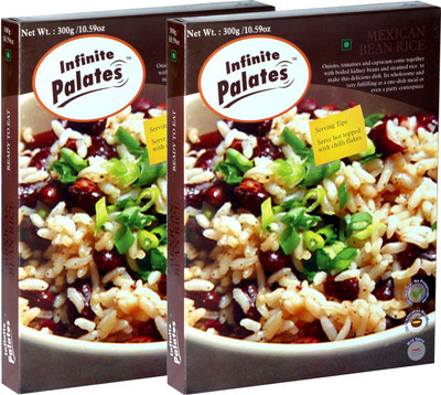 

Infinite Palates Ready to Eat Mexican Bean Rice 600 g