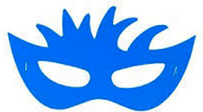 

Funcart Neon Blue Color Paper Party Eye Mask (6pcs/pack)