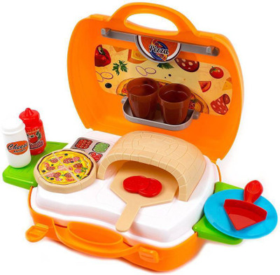 Charnalia 22 pcs pizza Suitcase play set