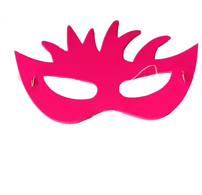 Funcart Pink Color Paper Party Eye Mask (6pcs/pack)