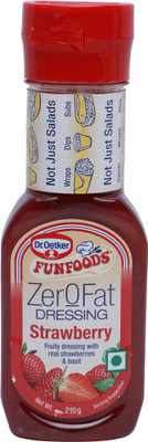 

Fun Foods Zero Fat Strawberry Dressing Sauce(210 g)