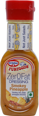 Fun Foods Zero Fat Smokey Pineapple Dressing Sauce(210 g)