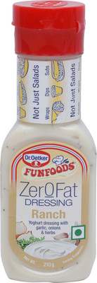 

Fun Foods Zero Fat Ranch Dressing Sauce(210 g)