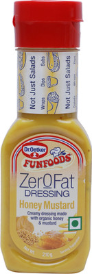 

Fun Foods Zero Fat Dressing Honey Mustard(210 g)