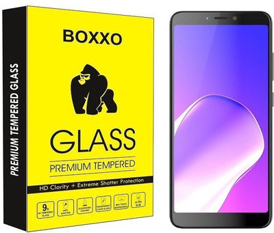 Boxxo Tempered Glass Guard for Infinix Hot 6 Pro(Pack of 1)