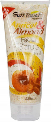 

Soft Touch Facial Scrub (Tube) 225g (Apricot & Almond) Scrub(225 g)