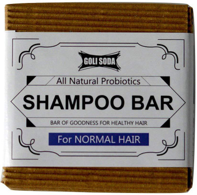 

Golisoda Probiotic Shampoo Bar For Normal Hair - All Natural / Biodegradable / Non Toxic / Cruelty Free / Palm Oil Free(90 ml)