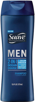 

Suave Professionals Men 2 In 1 Ocean Charge Shampoo/Conditioner, 12.6 Ounce(373 ml)