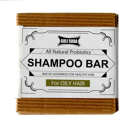 

Golisoda Probiotics - Shampoo Bar For Oily Hair - All Natural / Biodegradable / Non Toxic / Cruelty Free / Palm Oil Free(90 ml)