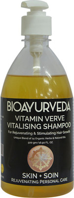 

BioAyurveda VITAMIN VERVE VITALISING SHAMPOO 500ml(500 ml)