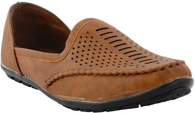 

Purport Purport Men's Tan Synthetic Leather Casual Loafers Outdoors For Men(Tan