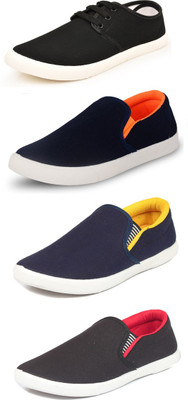 

Trenqs Sneakers For Men(Multicolor, Black