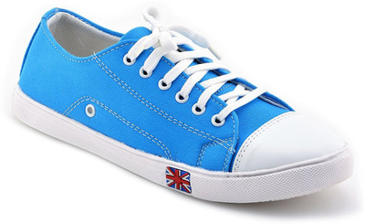 

Cyro Men's SkyBlue Smart Canvas Casual Shoes Sneakers For Men(Blue, White